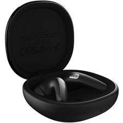 Hifuture Flybuds 4 True Wireless Earbuds With 40db Aive Noise Cancellation, 30h Playtime, Bluetooth 5.3, 4 Mic Enc For Clear Calls, Fast Charging, Ipx5 Waterproof, Ergonomic Fit Black