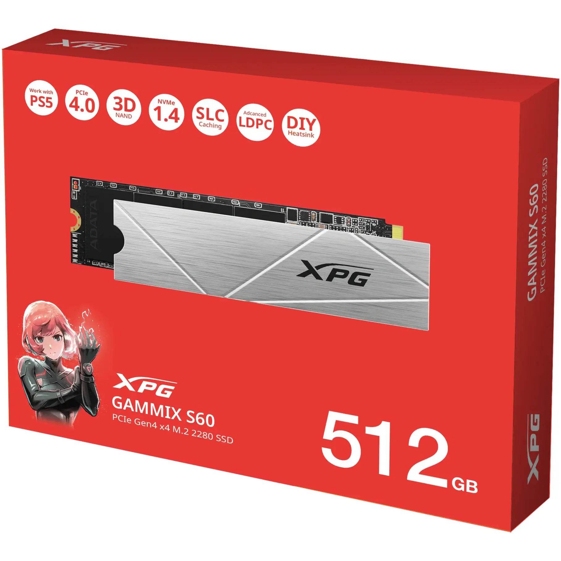 Adata Xpg PCIe solid state drive for data storage