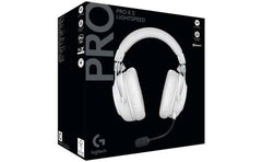 Logitech G PRO X 2 Lightspeed Wireless (White) 7.1 Surround Gaming Headset, Tri Mode (Bluetooth/2.4GHz/3.5mm) Detachable Boom Mic, 50mm Graphene Drivers, DTS:X Headphone 2.0, Up To 50 Hours Battery, For PC, PS5, PS4