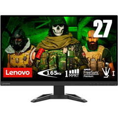 Lenovo G27 30 27" Gaming Monitor Full Hd 1ms 165hz 99% Srgb 90% Dci P3 Freesync™ Premium W/ Height Adjust Stand & Speaker 2xhmdi 1x Dp