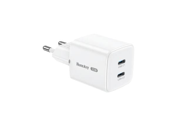 Huntkey G35 Pro Gan Fast Wall Charger 35w
