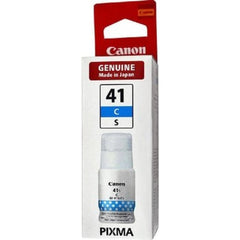 Genuine Canon Gi 41 Y Small Refillable Ink Cartridge For Pixma Ink Printers Cyan - CompuMe
