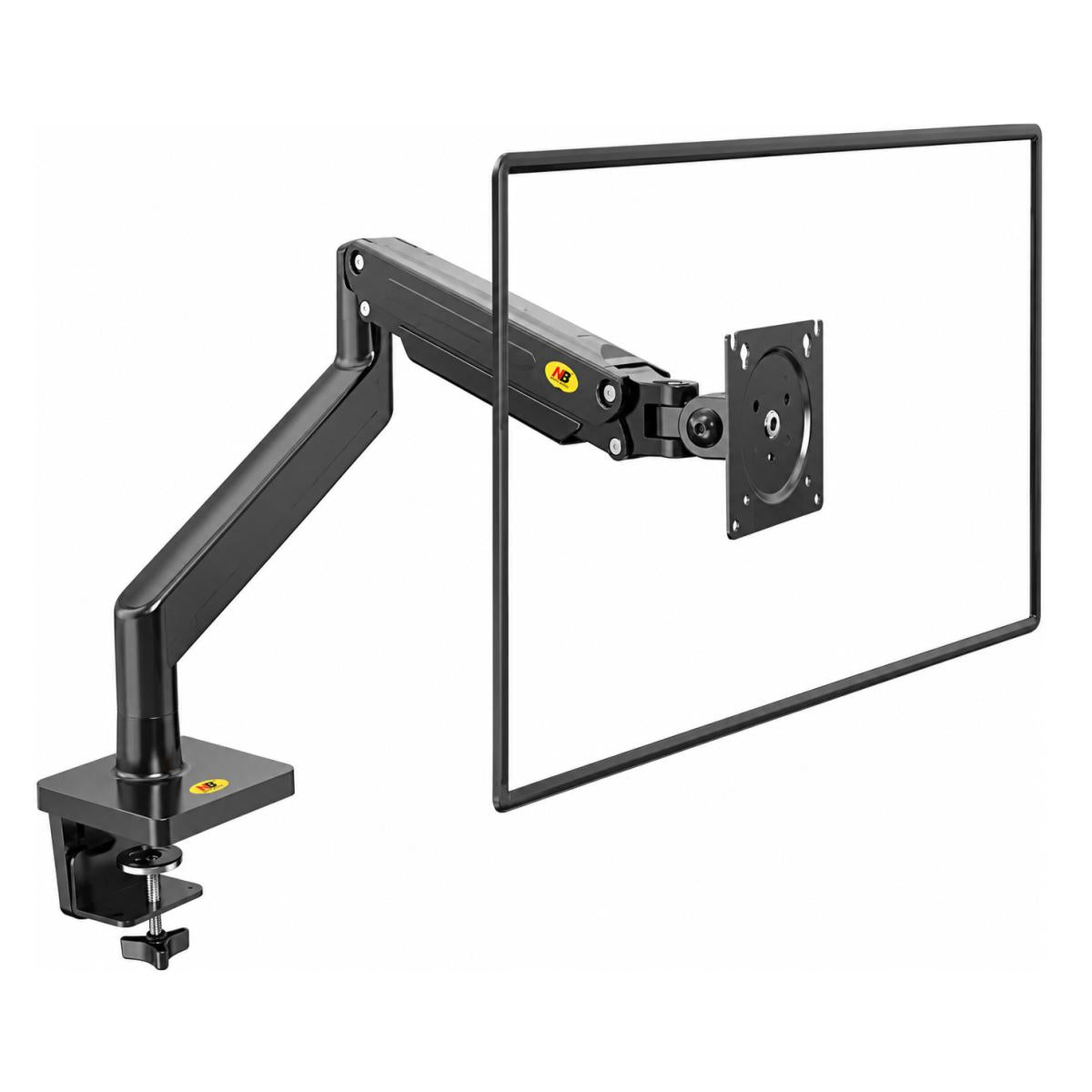 NB North Bayou G42 27" to 40" Ergonomic Gas Spring Desk Mount TV Bracket