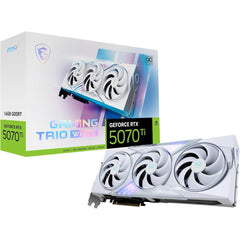 MSI GeForce RTX 5070 Ti GAMING TRIO OC WHITE 16GB GDDR7- Graphics Card | G507T-16GTCW |