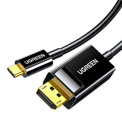 UGREEN USB-C to DisplayPort Cable (1.5m) – 4K@60Hz / 2K@144Hz | Thunderbolt 3/4 Compatible | 50994