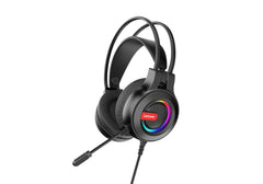 Lenovo G80-A Wired USB Headset 7.1 Stereo RGB Over-Ear Gaming Headphone with Mic Noise Canceling USB for Laptop Computer