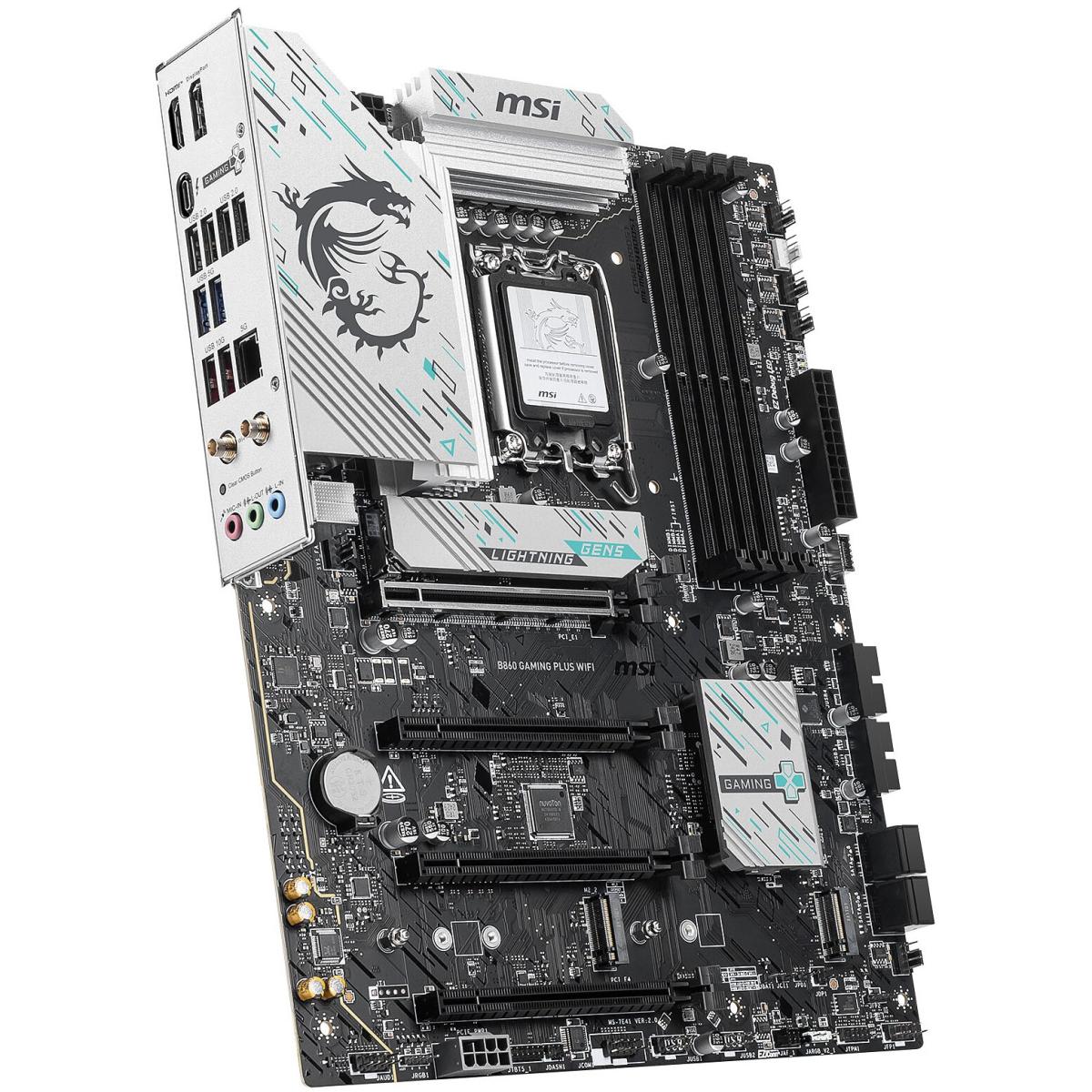 Msi B860 Gaming Plus Wifi 7 Ddr5 Atx B860 Chip Lga 1851 Pcie 5.0 3xm.2 Pcie 5.0 Mainboard Msi B860 Gaming Plus Wifi 7 Ddr5 Atx B860 Chip Lga 1851 Pcie 5.0 3xm.2 Pcie 5.0 Mainboard