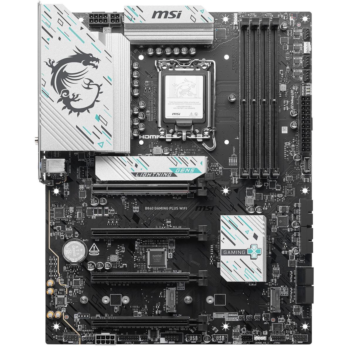 Msi B860 Gaming Plus Wifi 7 Ddr5 Atx B860 Chip Lga 1851 Pcie 5.0 3xm.2 Pcie 5.0 Mainboard Msi B860 Gaming Plus Wifi 7 Ddr5 Atx B860 Chip Lga 1851 Pcie 5.0 3xm.2 Pcie 5.0 Mainboard