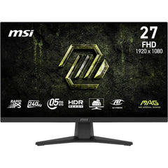 MSI MAG 272F X24 27" Full HD Rapid-IPS 240Hz 0.5ms HDR Ready AI Vision AMD FreeSync™ Premium w/ HDMI 2.0 & DisplayPort , Black