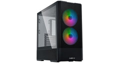 Lian Li LANCOOL 207 (207RX) MESH (Black) ARGB ATX Mid Tower Tempered Glass Gaming Case W/ Type-C & (Front 2x140mm ARGB Fans + 2x120mm PWM Fan On PSU Shroud)
