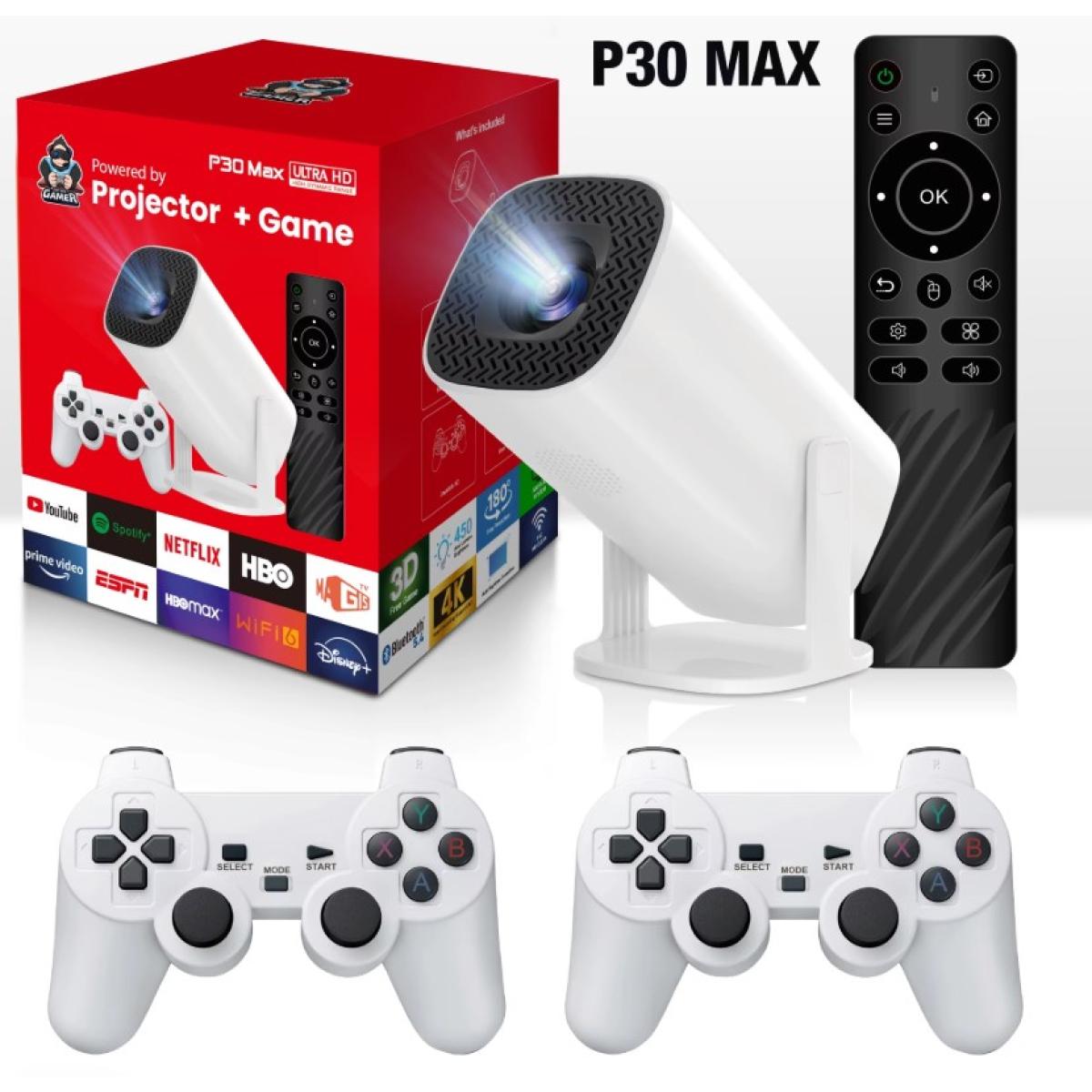 P30 Max Game Projector for Xiaomi IOS Android Phone 720P Outdoor 1080P 4K Supported HDMI