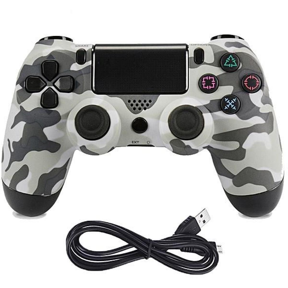 Wireless Controller for PS4 Double Shock (Army-Red-Green-Blue)