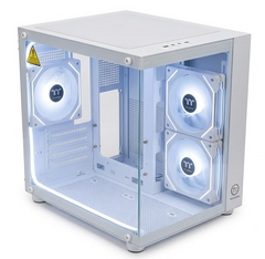 THERMALTAKE WATER CUBE MINI MATX GLASS GAMING CASE - Black