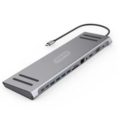 Go Des 14in1 Gd 9120 USB - C Type C Hub Hubs Docking Station Dual 4k Hdr with 3.5mm