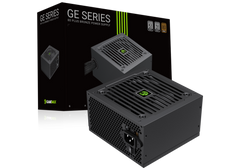 GameMax GE-550 - 550W ATX Power Supply, 85% Efficiency Bronze, Silent 120mm Fan, Advanced Protection Features