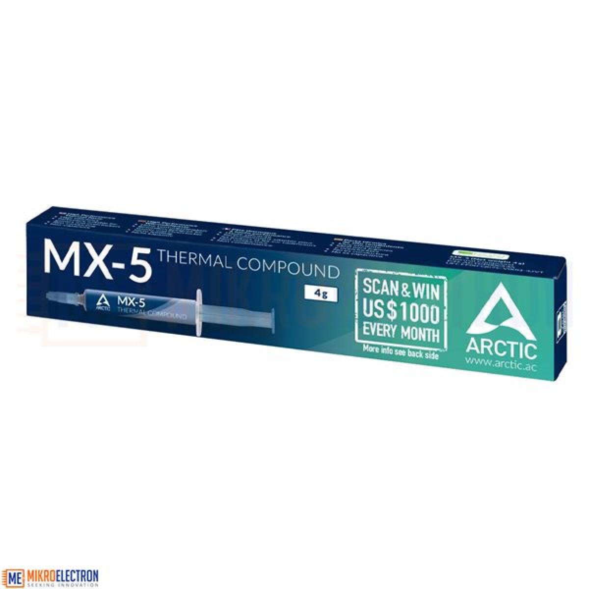 Arctic MX-5 ULTIMATE Performance Thermal Compound Paste 4G