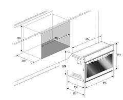 GFMEG961F5F 90 Cm Gas Oven