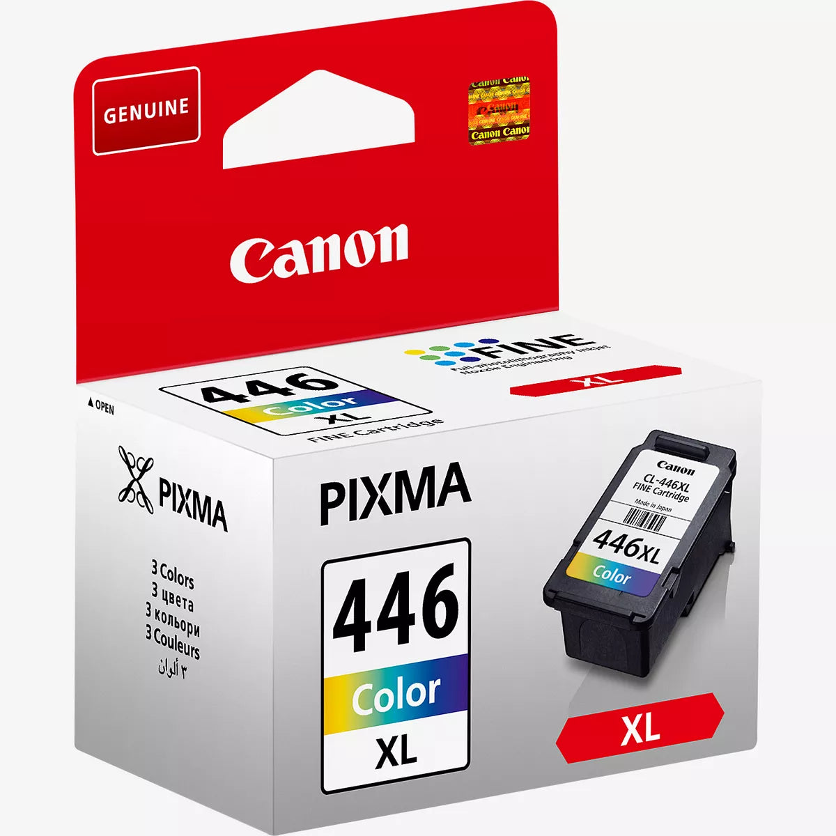 Canon Cl 446xl C,m,y Colour High Yield Ink Cartridge Canon Cl 446xl C,m,y Colour High Yield Ink Cartridge