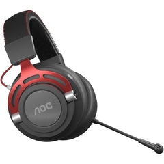 Aoc Gh401 Wireless Gaming Headset For Pc, Ps4 / Ps5, Xbox, Switch, 3.5 Mm Jack, 16 Hours Battery Life Black