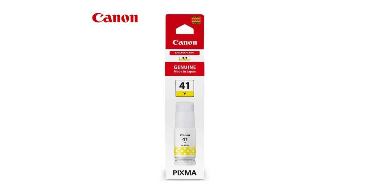 CANON INK PIXMA G3420 REFILL TANK BOTTLES GI-41S YELLOW