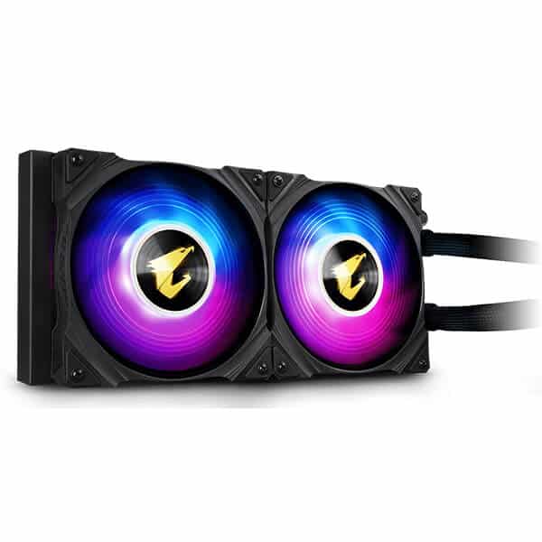 Gigabyte Aorus Waterforce 240 with ARGB Display Aio Liquid Cooler with liquid cooling
