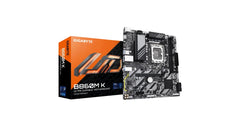 GIGABYTE B860M K DDR5 Motherboard – Intel Ultra Processor Support, LGA 1700, PCIe 4.0, Dual M.2, mATX