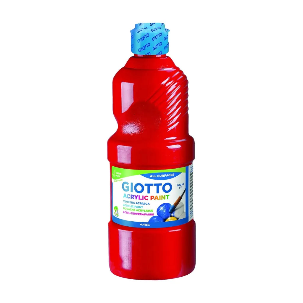 GIOTTO Acrylic Paint Gloss Effect, 500ml Pack of 1