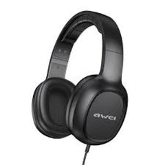 AWEI GM-6 3.5mm Wired Headset With Microphone Stereo Sound Headphone Stretchable For PC Computer Laptop Music Earphone | GM-6 Wired Headset | - CompuMe