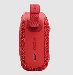 JBL Go 4 - Ultra-Portable Waterproof Bluetooth Speaker, Red