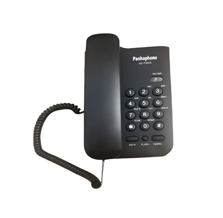Panaphone Landline Integrated Telephone System, Black - KX-TS516MX
