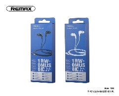 Remax High Quality In-Ear Wired Music Earphone Stereo For Mobile Earphone - RW-108