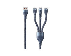 Remax Whirly Series 5A 3-In-1 Fast Charging Cable - RC-199TH