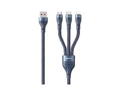 Remax Whirly Series 5A 3-In-1 Fast Charging Cable - RC-199TH