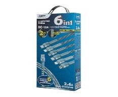 Remax Jany Series 3.1A 3-In-1 Charging Cable - RC-124