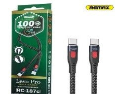 Remax Lesu Pro 100W Aluminum Alloy Fast Charging Data Cable - RC-187C