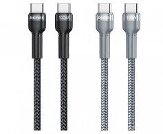 Remax Jany Series 100W Pd Fast Charging Data Cable C To C - RC-172
