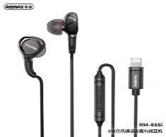 REMAX Metal Wired Earphone - RM-655I