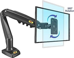 North Bayou Monitor Desk Mount Stand Full Motion Swivel Monitor Arm With Gas Spring For 17 - F80