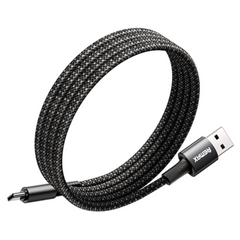 Remax Aluminium Alloy Magnetic Suction Data Cable, 1.2Mm, 66Watts, Black - C02-AC66W