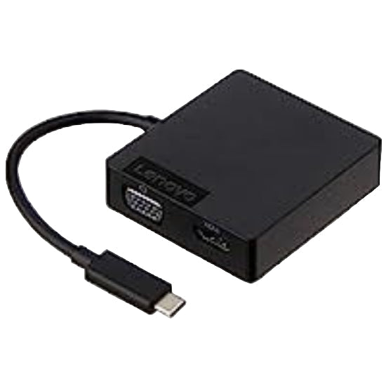 Lenovo USB-C 4-In-1 Travel Hub Gen2, Multiport Adapter For HDMI & VGA - TPOHC407