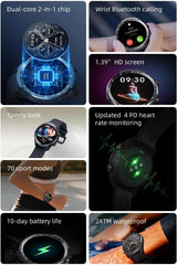 MIBRO Smartwatch, Bluetooth Calling, 1.39Inch HD Screen - A2