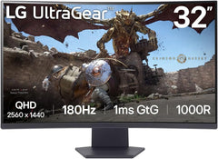 SUIRGE Gaming Monitor 32Inch Monitor QHD 1K, Pc Monitors VA Screen - SG-3200