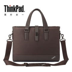 Lenovo ThinkPad Laptop Shoulder Bag Support 14Inch, Ultrabook Waterproof, Brown - TL620
