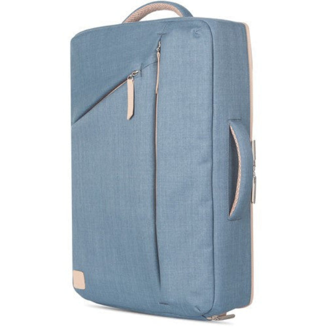 Moshi Venturo Laptop Backpack Holds Up To 15 Laptop and Tablet, Blue - VENTURO-01