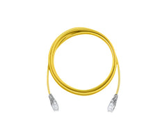 D-Link Cat6 Utp 24 Awg Pvc Round Patch Cord, 0.5M, Yellow - NCB-C6UYELR1-05