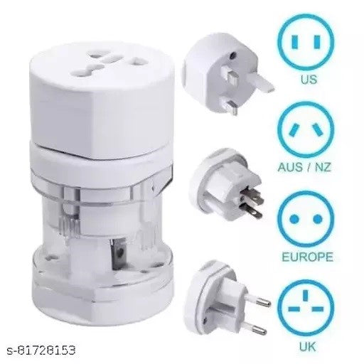 Gbt International Adaptor All In 1 Eu + Au + Uk + Us Plug Travel Universal Adapter - ALL-002