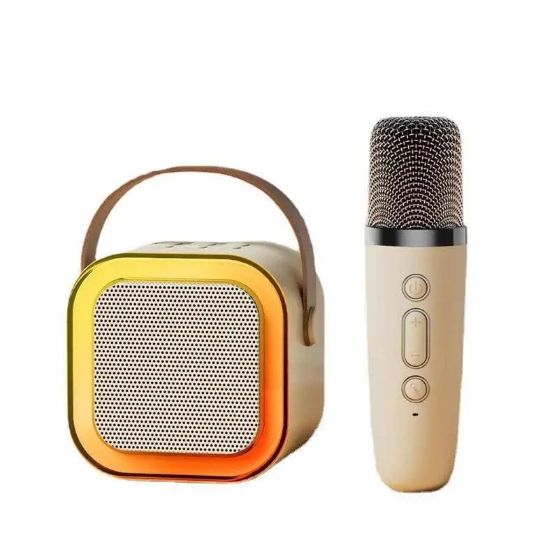 Speaker High-End Bluetooth Audio Small Home Ktv Karaoke Microphone Professional ChildrenS - K12