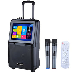 IKEDO Speaker Portable Wireless, 10Inch LED Tv Digital, Black - Sp-17081