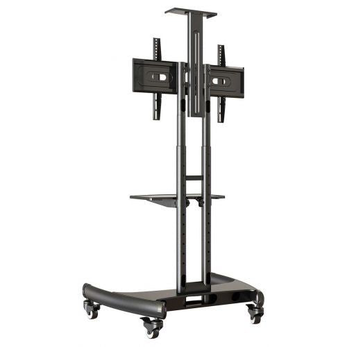 NP Mobile TV Cart Roling TV Stand with Wheels, Fit Most " 32 To 75Inch" - AVA-1500-60-1P