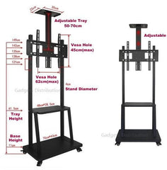 NP High Quality TV Wall Mount Stand LED, Flat Panel Bracket Mobile Cart, Fit Most " 32 To 70Inch" - JH-1700